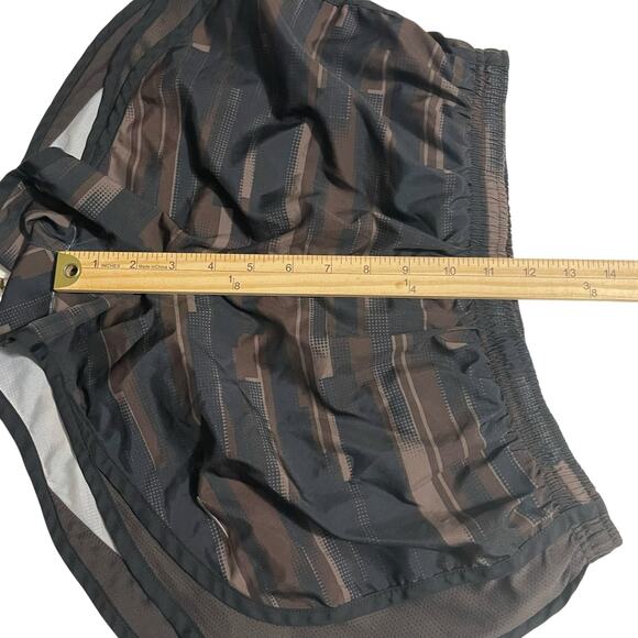 Nike Womens Athletic Shorts Medium Brown Tempo Dri Fit Lined Running Track Short - Picture 12 of 14